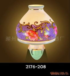 點亮生活，隨心調節 美式陶瓷小夜燈與手持扇的實用與裝飾美學